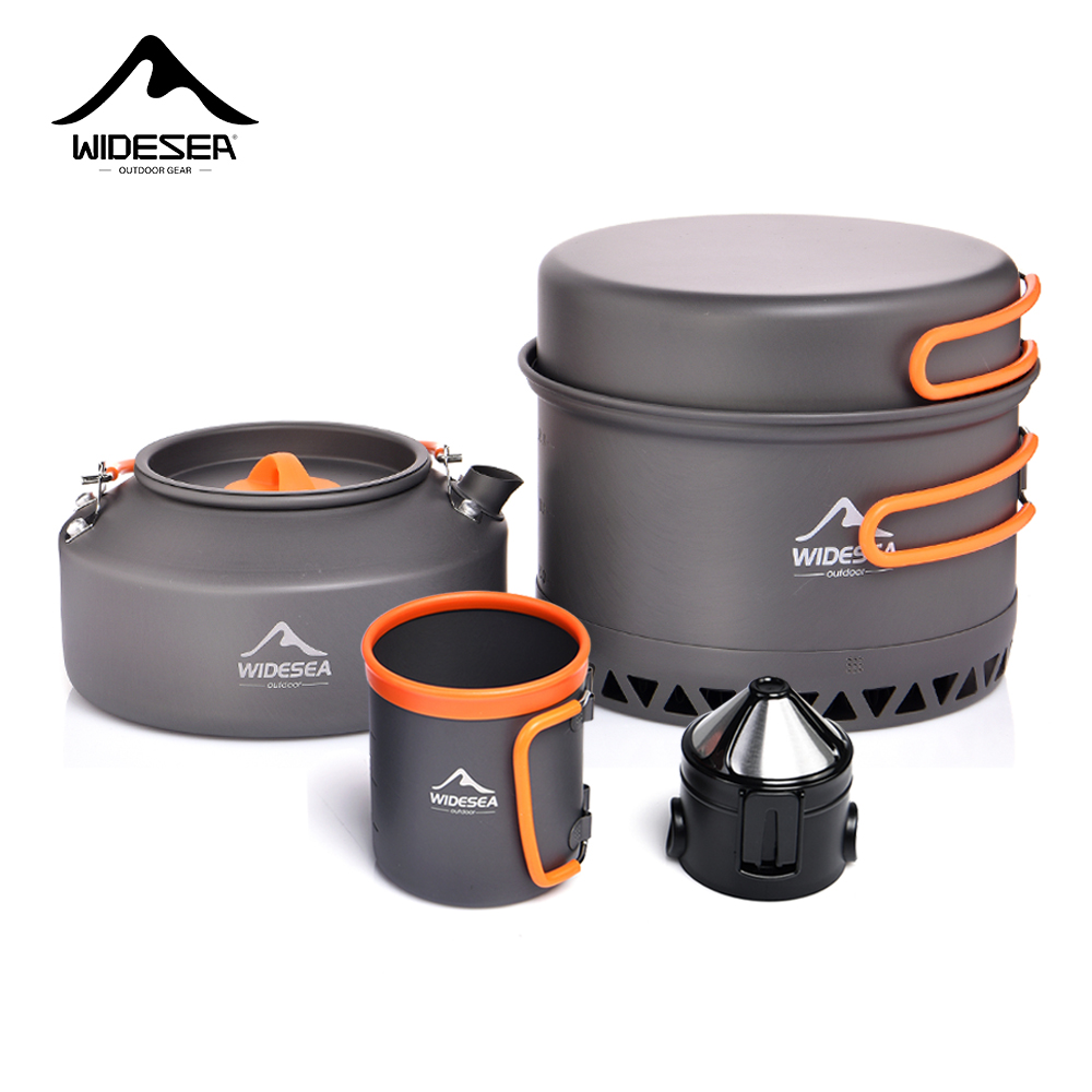 Coffee Equipment For Camping - Set di stoviglie da campeggio, pentole