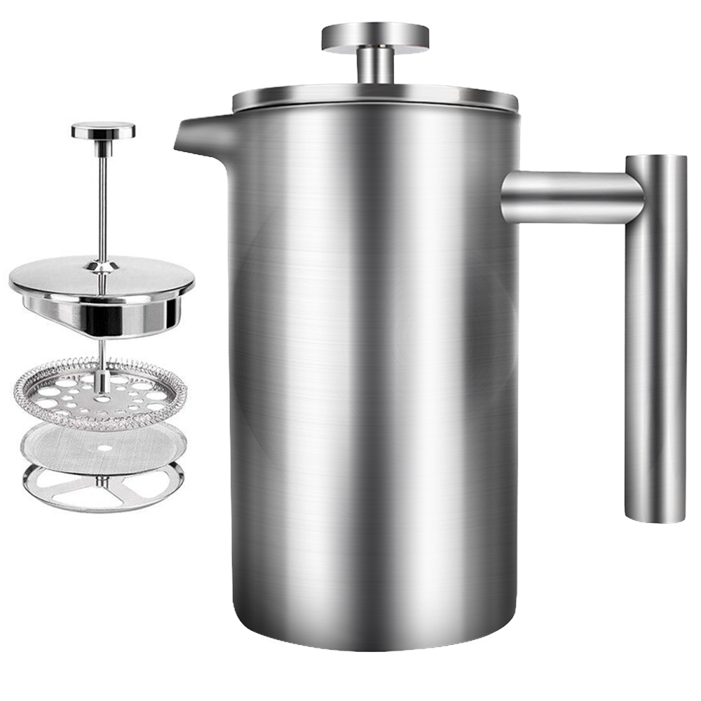 Coffee Equipment For Camping - Caffettiera francese di grande capacità caffettiera