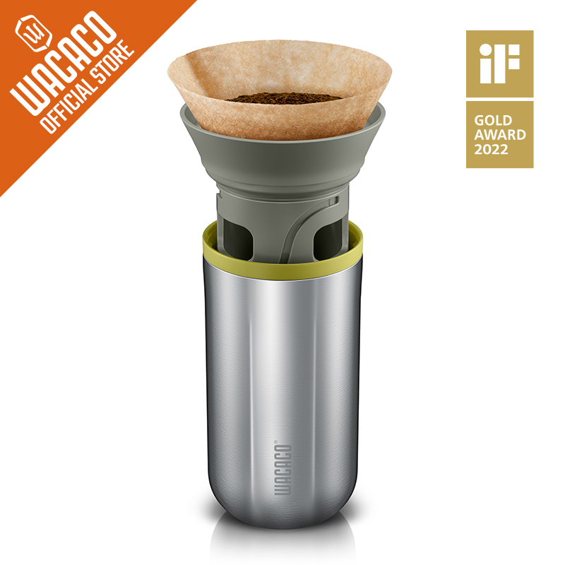 Coffee Equipment Pour Over - Caffettiera WACACO Cuppamoka, caffettiera portatile con