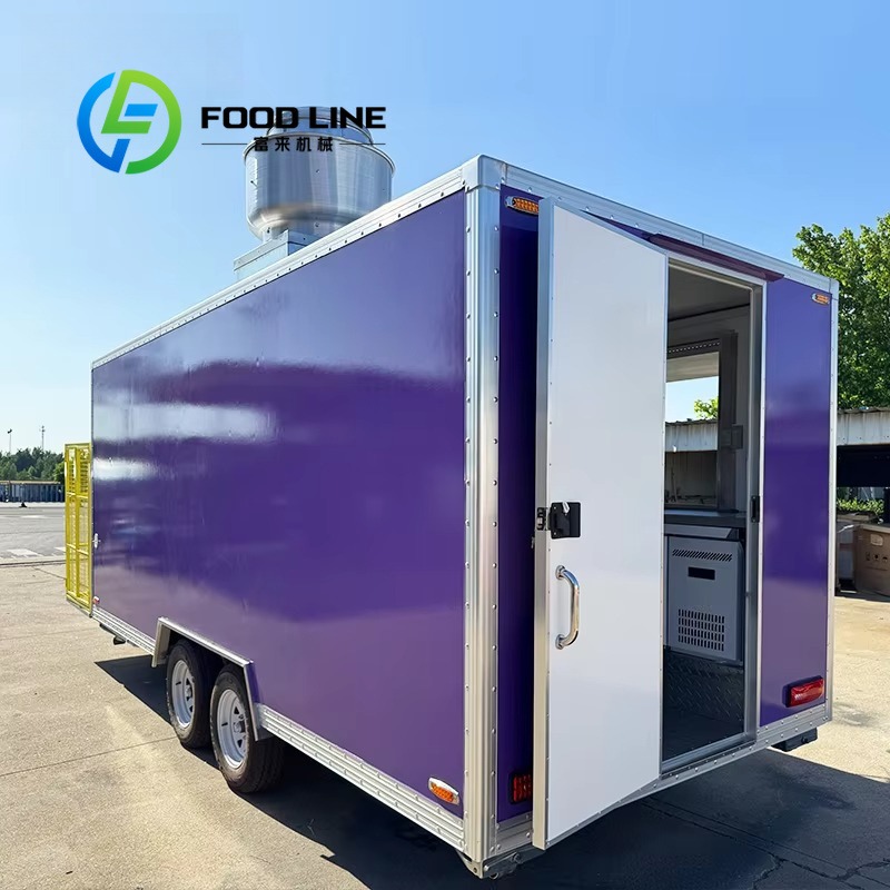 Coffee Van Equipment - Carrello Mobile Personalizzato per Alimenti, Furgone