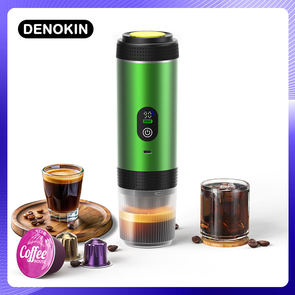 Coffee Equipment For Camping - DENOKIN Caffettiera a capsule 3 in