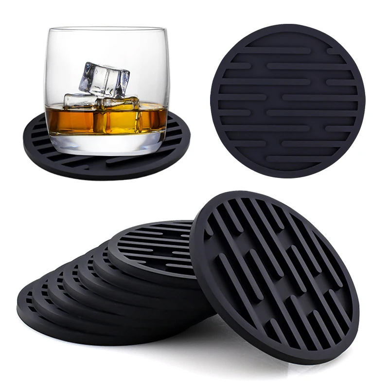 Espresso Shot Glass - Set di 3 Sottobicchieri in Silicone