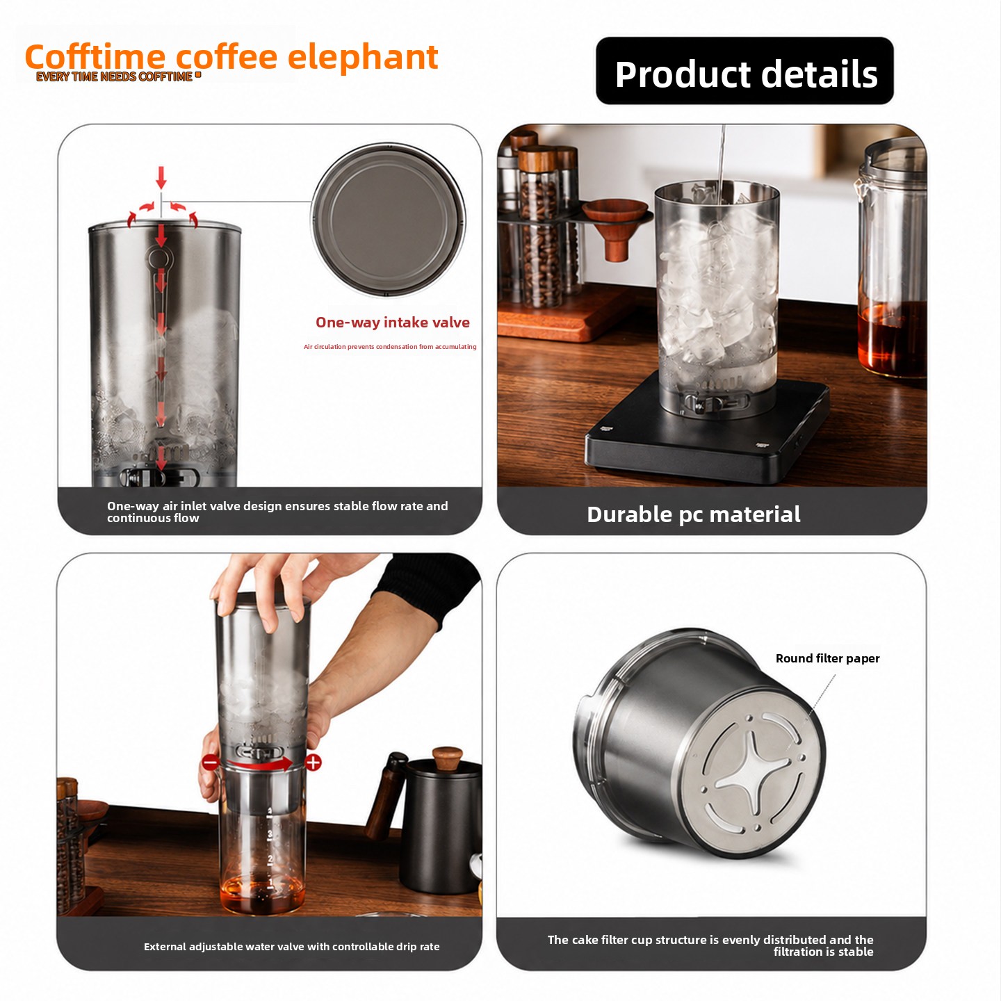 Caffettiera per Caffè Freddo d - Coffee Equipment For Camping recensione e prezzo