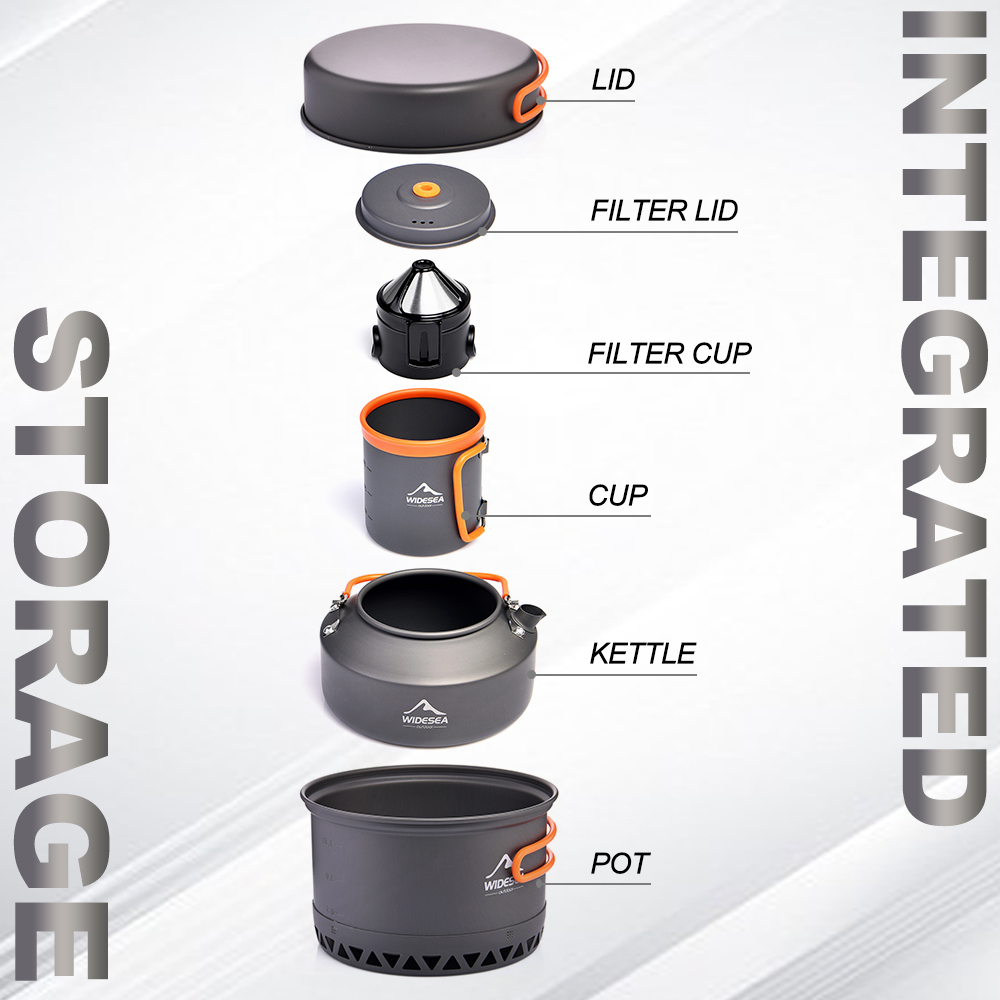 Set di stoviglie da campeggio, - Coffee Equipment For Camping recensione e prezzo