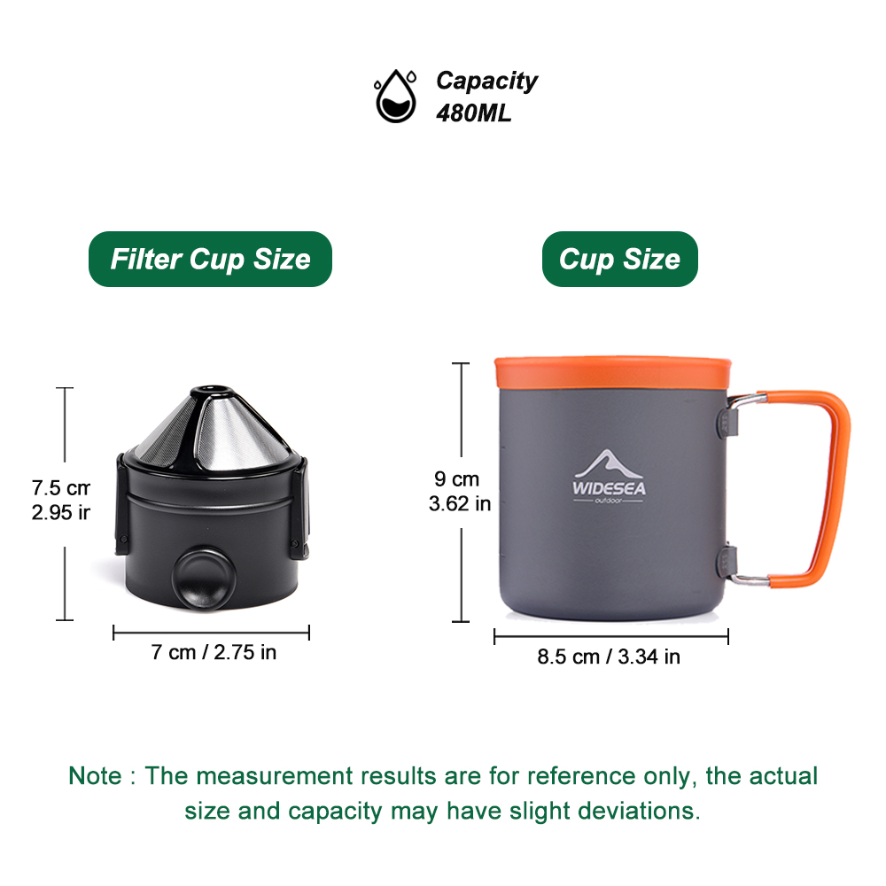 Set di stoviglie da campeggio, - Coffee Equipment For Camping recensione e prezzo