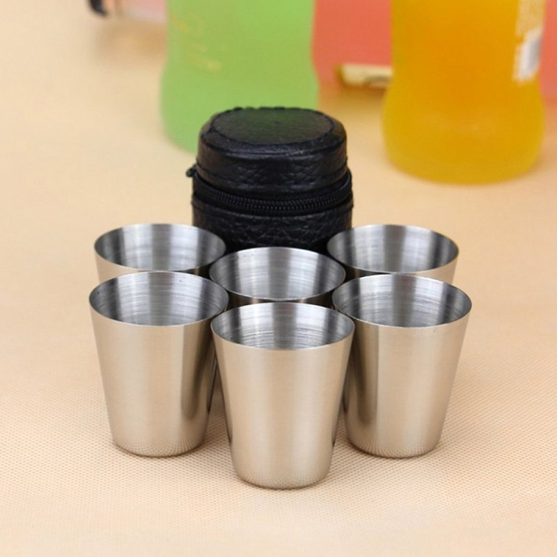 4/6 pezzi tazze in acciaio ino - Espresso Shot Glass recensione e prezzo
