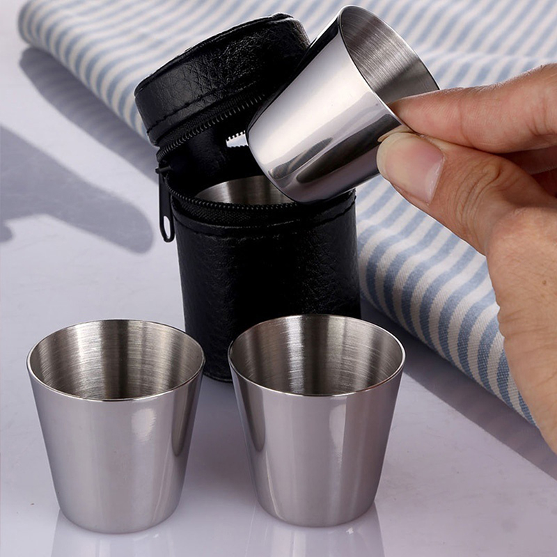 4/6 pezzi tazze in acciaio ino - Espresso Shot Glass recensione e prezzo