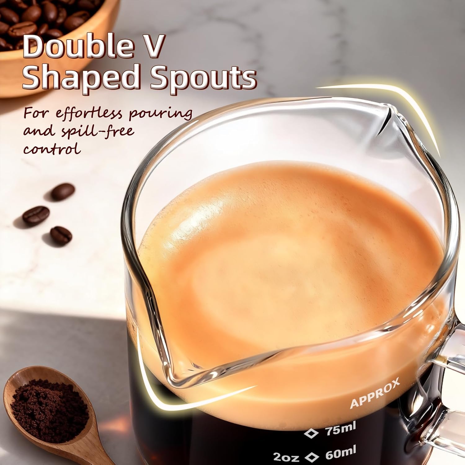 1/2 pezzi Tazze da Espresso 2. - Espresso Shot Glass recensione e prezzo