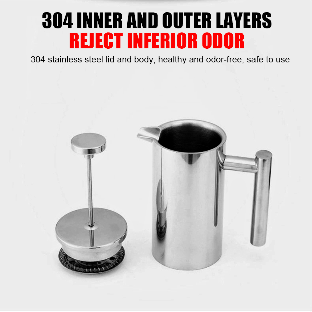 Caffettiera francese di grande - Coffee Equipment For Camping recensione e prezzo