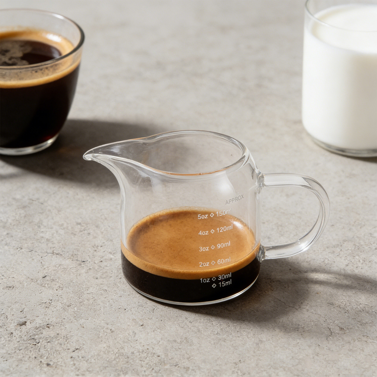 Tazza dosatrice in vetro 150 m - Espresso Shot Glass recensione e prezzo