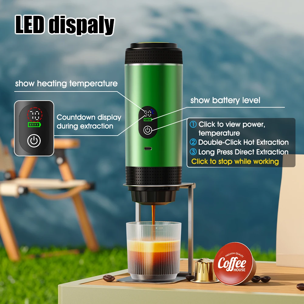 DENOKIN Caffettiera a capsule  - Coffee Equipment For Camping recensione e prezzo