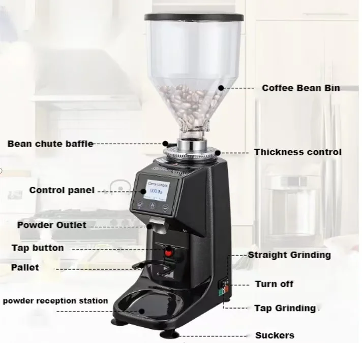 Macinacaffè Automatico Commerc - Coffee Grinder Burr Flat recensione e prezzo