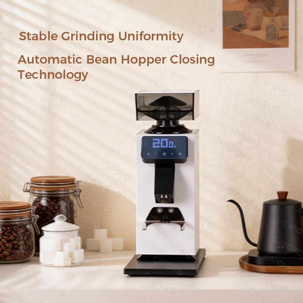 Macinacaffè CAFOVO G964F con d - Coffee Grinder Burr Flat recensione e prezzo
